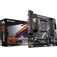 Gigabyte B550M AORUS ELITE AM4 Micro-ATX Motherboard PCIe 4.0 Gigabyte B550M AORUS ELITE AM4 Micro-ATX Motherboard PCIe 4.0
